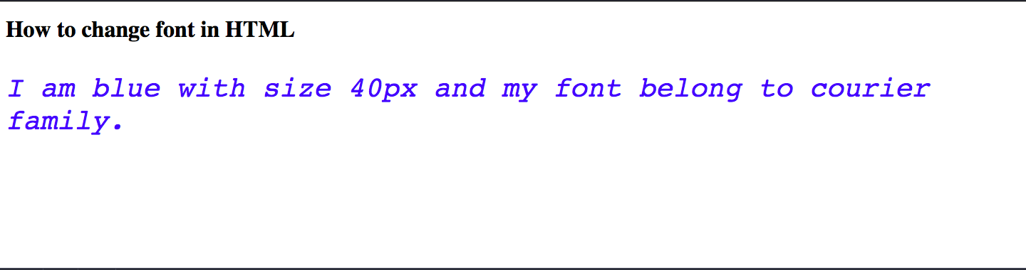 How To Change Fonts In HTML LaptrinhX News